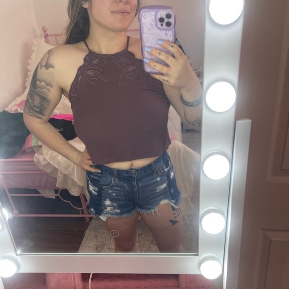 American Eagle Vintage Hi Rise Jean Shorts - Picture 6 of 6